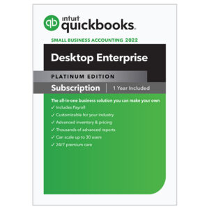 QuickBooks Desktop Enterprise Platinum 2022